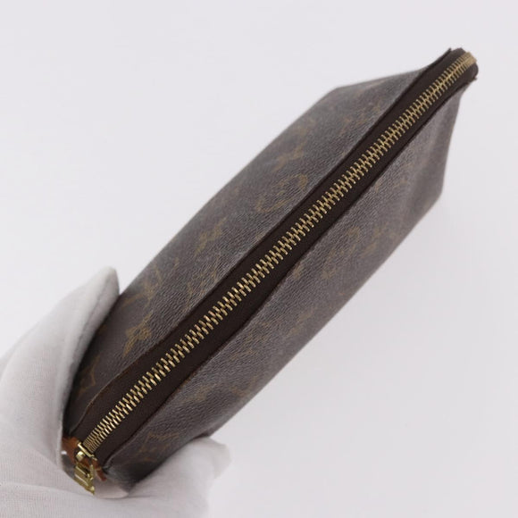 LOUIS VUITTON Monogram Pochette Cosmetic PM M47515 LV Auth 189138