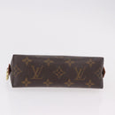LOUIS VUITTON Monogram Pochette Cosmetic PM M47515 LV Auth 189138-6