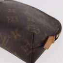 LOUIS VUITTON Monogram Pochette Cosmetic PM M47515 LV Auth 189138-14