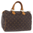 LOUIS VUITTON Monogram Speedy 30 Hand Bag M41526 LV Auth 189139-1