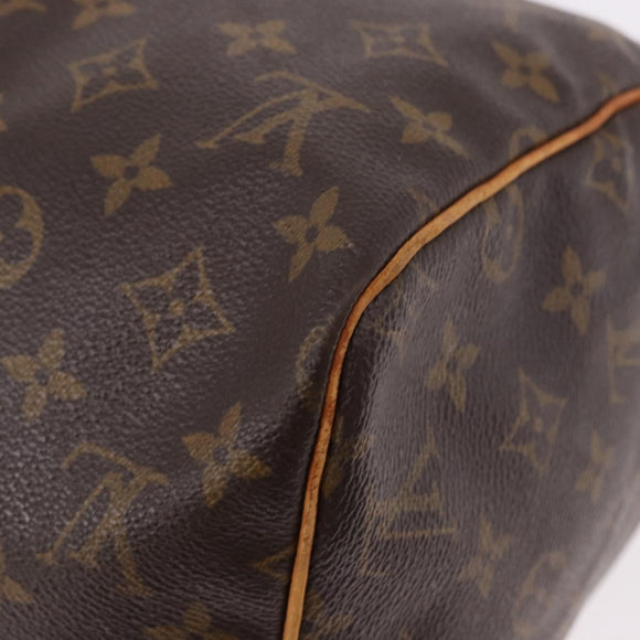 LOUIS VUITTON Monogram Speedy 30 Hand Bag M41526 LV Auth 189139
