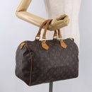 LOUIS VUITTON Monogram Speedy 30 Hand Bag M41526 LV Auth 189139-22