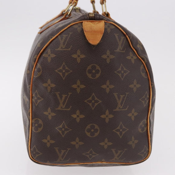 LOUIS VUITTON Monogram Speedy 30 Hand Bag M41526 LV Auth 189139