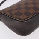 LOUIS VUITTON Damier Ebene Trousse Make Up Etui N51982 LV Auth 189142-9