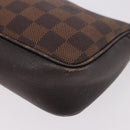 LOUIS VUITTON Damier Ebene Trousse Make Up Etui N51982 LV Auth 189142-14
