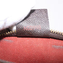LOUIS VUITTON Damier Ebene Trousse Make Up Etui N51982 LV Auth 189142-12