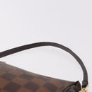 LOUIS VUITTON Damier Ebene Trousse Make Up Etui N51982 LV Auth 189142-8