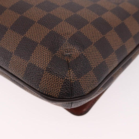 LOUIS VUITTON Damier Ebene Musette Tango Long Shoulder Bag N51301 LV Auth 189143