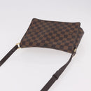 LOUIS VUITTON Damier Ebene Musette Tango Long Shoulder Bag N51301 LV Auth 189143-7