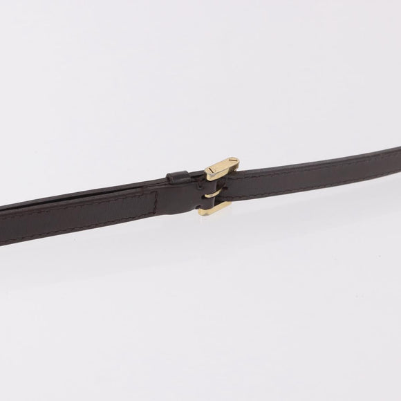 LOUIS VUITTON Damier Ebene Musette Tango Long Shoulder Bag N51301 LV Auth 189143