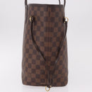 LOUIS VUITTON Damier Ebene Neverfull MM Tote Bag N51105 LV Auth 189144V-4