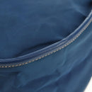 PRADA Shoulder Bag Nylon 2way Blue Gold Auth 189145V-18
