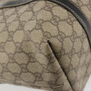 GUCCI GG Supreme Tote Bag PVC Beige Gold 197953 Auth 189151-17