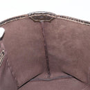 GUCCI GG Supreme Tote Bag PVC Beige Gold 197953 Auth 189151-21