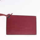 BALENCIAGA The Part Time Hand Bag Leather 2way Red 168028 Auth 189152A-27