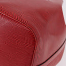 LOUIS VUITTON Epi Petit Noe Shoulder Bag Red M44107 LV Auth 189153-16