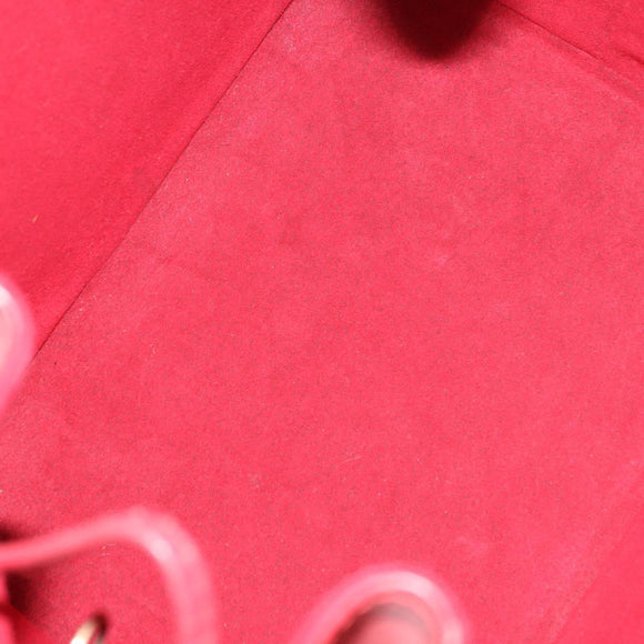 LOUIS VUITTON Epi Petit Noe Shoulder Bag Red M44107 LV Auth 189153