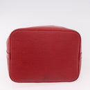 LOUIS VUITTON Epi Petit Noe Shoulder Bag Red M44107 LV Auth 189153-5