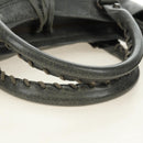 BALENCIAGA The Town Hand Bag Leather 2way Gray 240579 Auth 189158SAM-7