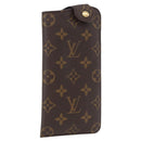 LOUIS VUITTON Monogram Etui Lunette PM Glasses Case M66545 LV Auth 189159A-1