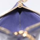 LOUIS VUITTON Vernis Pochette cree Coin Purse Indigo M91347 LV Auth 189160A-19