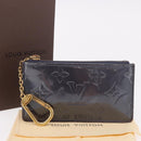 LOUIS VUITTON Vernis Pochette cree Coin Purse Indigo M91347 LV Auth 189160A-12