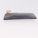 LOUIS VUITTON Vernis Pochette cree Coin Purse Indigo M91347 LV Auth 189160A-7