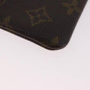 LOUIS VUITTON Monogram Pochette Cles Coin Purse M62650 LV Auth 189161-15