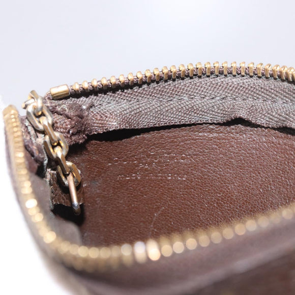 LOUIS VUITTON Monogram Pochette Cles Coin Purse M62650 LV Auth 189161
