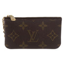 LOUIS VUITTON Monogram Pochette Cles Coin Purse M62650 LV Auth 189161-13