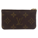 LOUIS VUITTON Monogram Pochette Cles Coin Purse M62650 LV Auth 189161-2