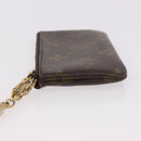 LOUIS VUITTON Monogram Pochette Cles Coin Purse M62650 LV Auth 189161-4