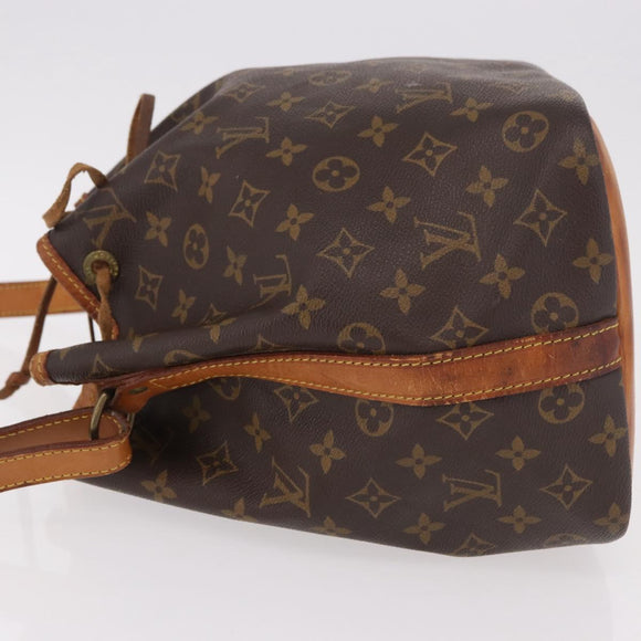 LOUIS VUITTON Monogram Petit Noe Shoulder Bag M42226 LV Auth 189162