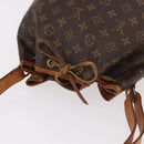 LOUIS VUITTON Monogram Petit Noe Shoulder Bag M42226 LV Auth 189162-7