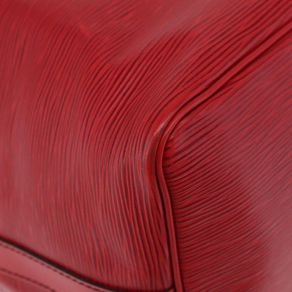 LOUIS VUITTON Epi Petit Noe Shoulder Bag Red M44107 LV Auth 189163