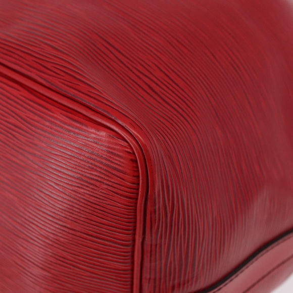 LOUIS VUITTON Epi Petit Noe Shoulder Bag Red M44107 LV Auth 189163
