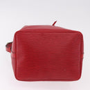 LOUIS VUITTON Epi Petit Noe Shoulder Bag Red M44107 LV Auth 189163-5