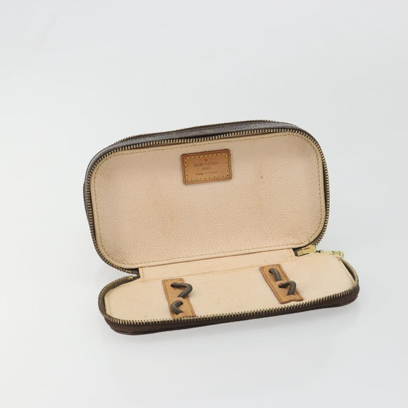 LOUIS VUITTON Monogram Trousse Brush PM Cosmetic Pouch M47510 LV Auth 189164