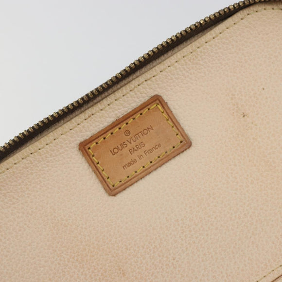 LOUIS VUITTON Monogram Trousse Brush PM Cosmetic Pouch M47510 LV Auth 189164