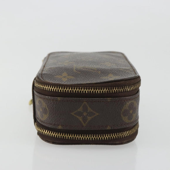 LOUIS VUITTON Monogram Trousse Brush PM Cosmetic Pouch M47510 LV Auth 189164