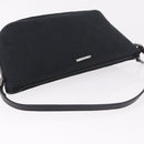 GUCCI GG Canvas Accessory Pouch Black Silver Auth 189166V-6