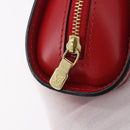 LOUIS VUITTON Epi Dauphine PM Pouch Red M48447 LV Auth 189167-8