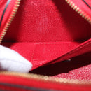 LOUIS VUITTON Epi Dauphine PM Pouch Red M48447 LV Auth 189167-11
