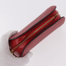 LOUIS VUITTON Epi Dauphine PM Pouch Red M48447 LV Auth 189167-5