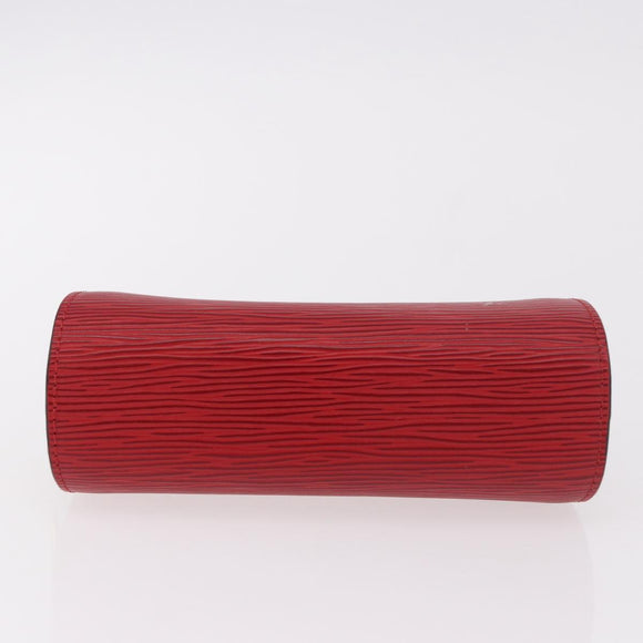 LOUIS VUITTON Epi Dauphine PM Pouch Red M48447 LV Auth 189167