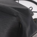 LOUIS VUITTON Epi Petit Noe Shoulder Bag Black M44102 LV Auth 189169-14