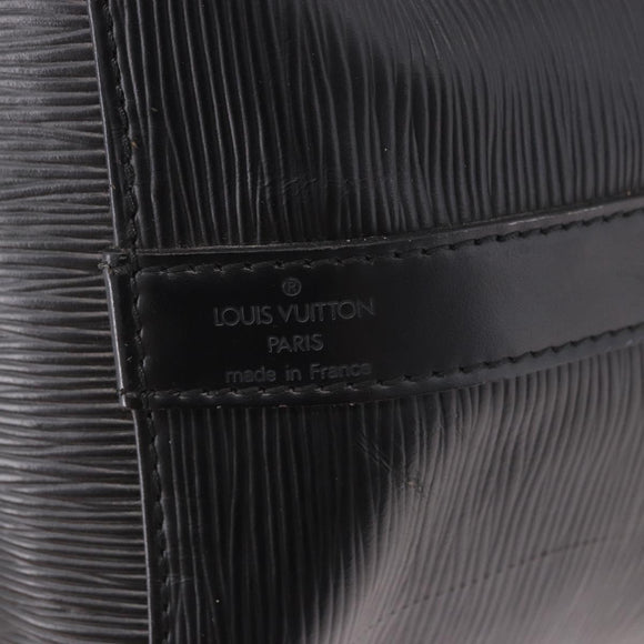 LOUIS VUITTON Epi Petit Noe Shoulder Bag Black M44102 LV Auth 189169