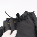 LOUIS VUITTON Epi Petit Noe Shoulder Bag Black M44102 LV Auth 189169-10