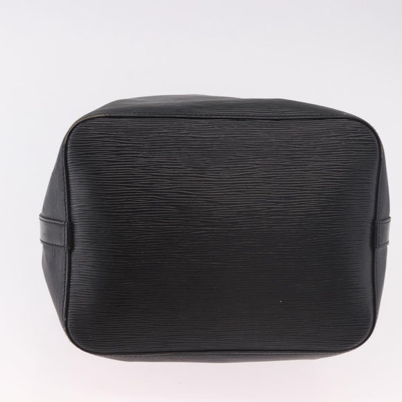 LOUIS VUITTON Epi Petit Noe Shoulder Bag Black M44102 LV Auth 189169