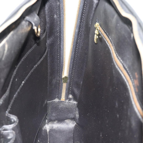 LOUIS VUITTON Epi Porte Documents Voyage Business Bag Black M54472 Auth 189171